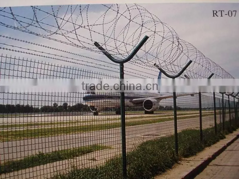 Anping factory high quality factory manufacture fence mesh for airport