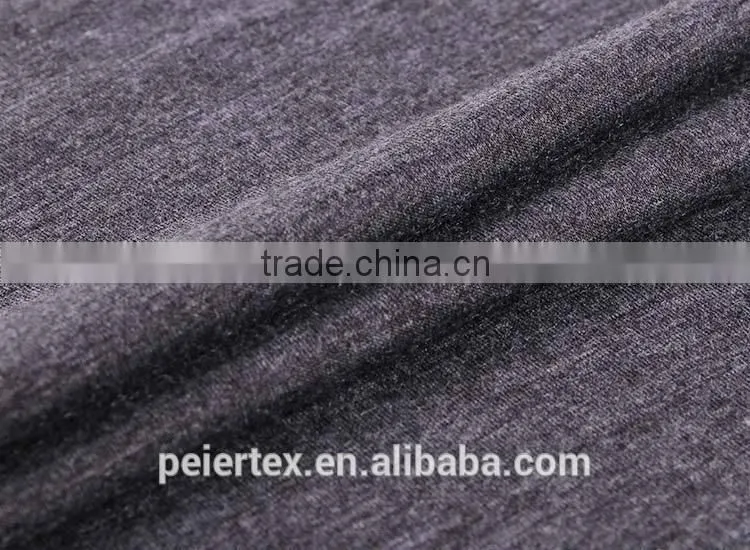 Textile fabrics supplier soft anti static jersey material shirt blend fabric in shirt golf wear fabric