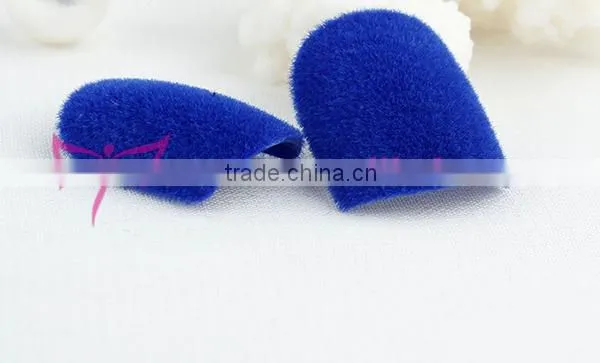 nail art tutorial velvet flocking nail tips wholesale