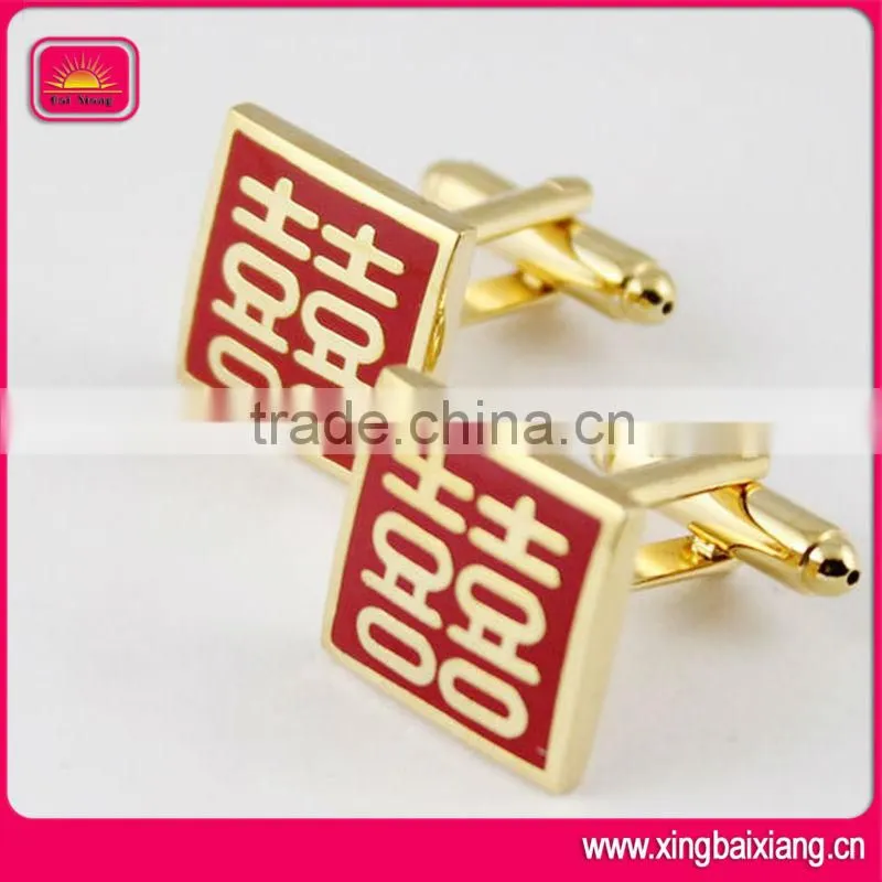 Fashion design sterling silver cufflinks