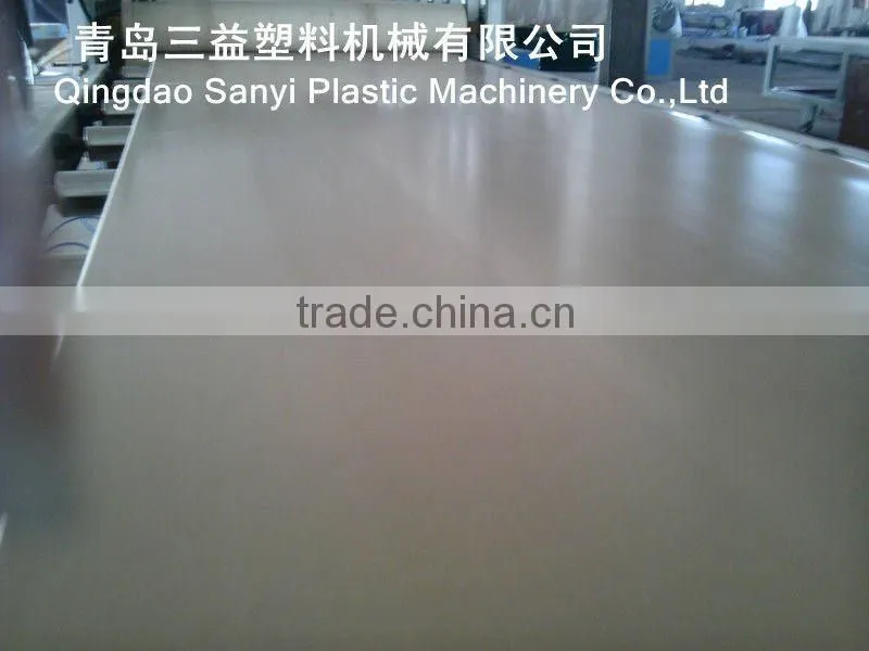 Qingdao WPC foamed board extruding machinery (SJSZ80/156)(in stock)