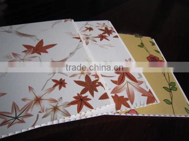 interior decoration pvc panel ceiling and wall