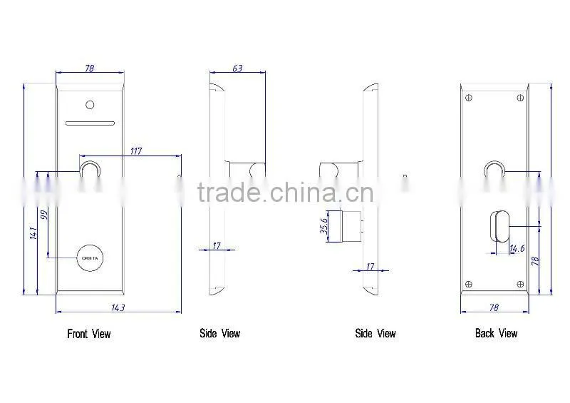 smart IC lock, rf card lock,hotel card lock,digital door lock,electronic door handle lock,Euorpe RF lock,hotel room card lock