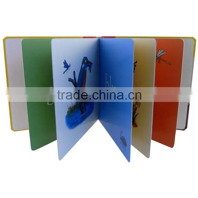 custom high quality board book printing, children board book printing