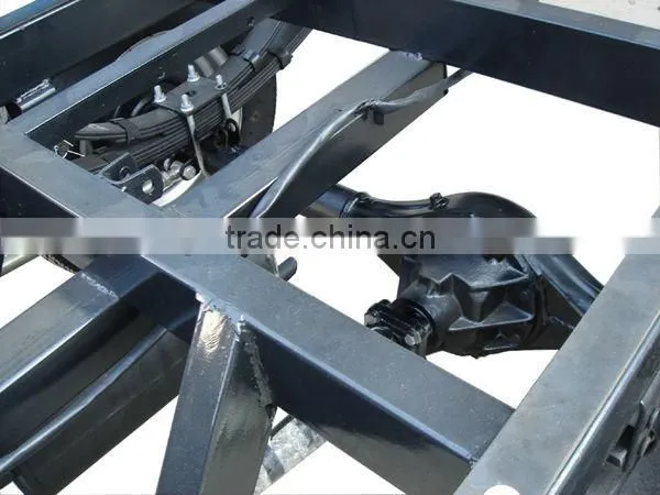 Hydraulic tipping bucket motorized tricycle