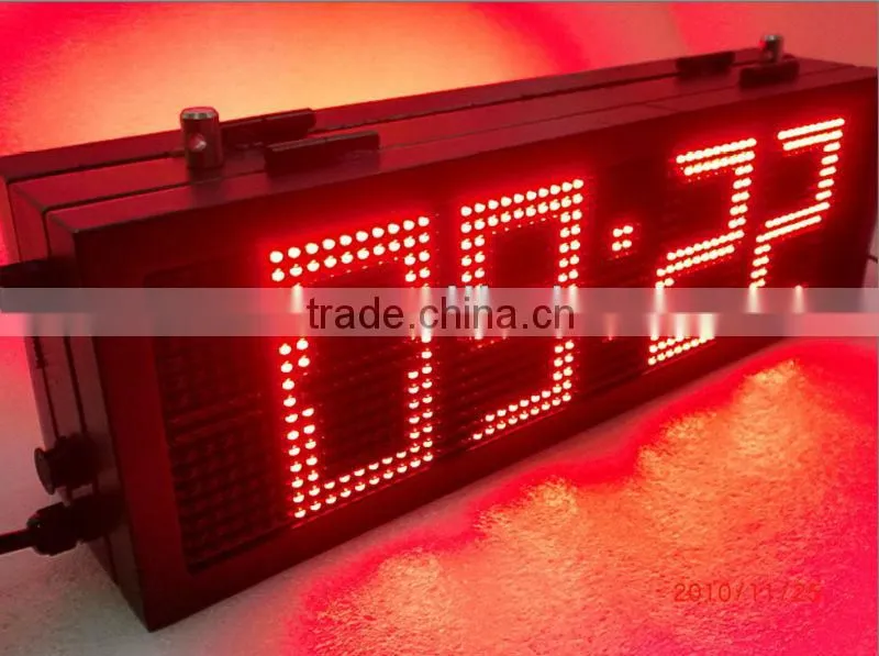 10'' Led Time And Temperature Sign Board