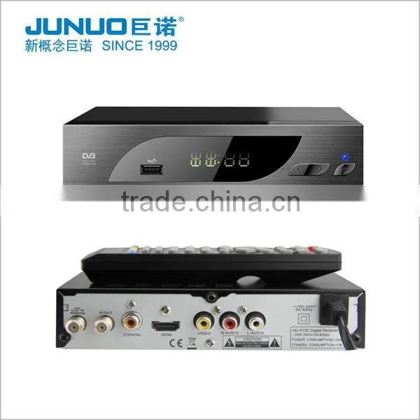 2016 Superior DVB-T ATSC tv box for North America/Korea cheap atsc set top box in China
