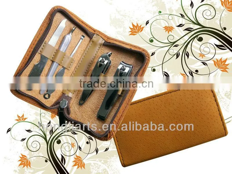 Manicure set with PU case