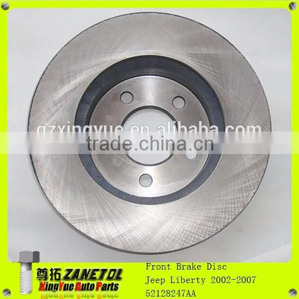 Auto Front Brake Rotor car brake disc 52128247AA for 2002-2007 Jeep Liberty