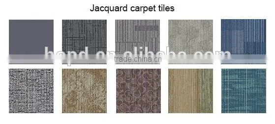 Floor price carpet jacquard carpet floor tiles made in China