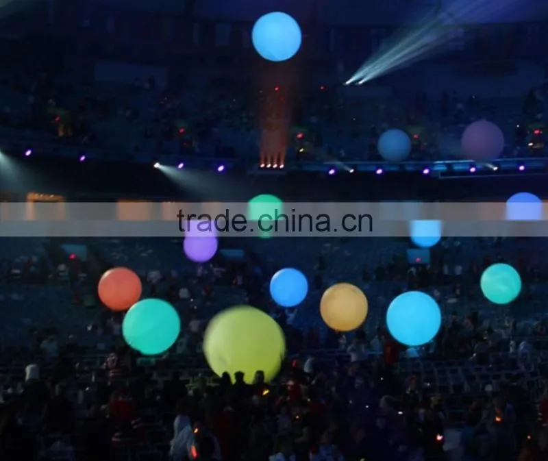 High quality inflatable zygotes interactive ball, PVC led inflatable crowd ball