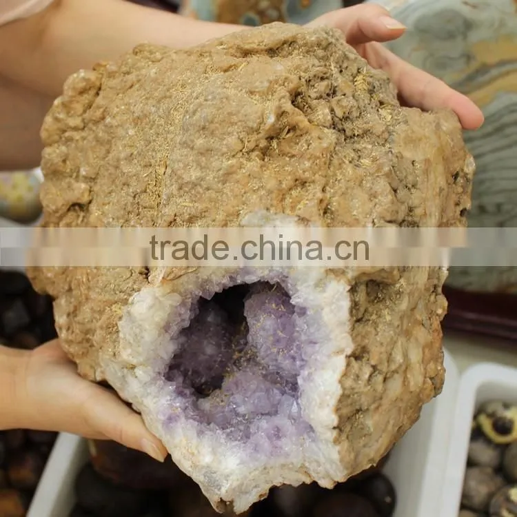 Natural Rough Amethyst Agate Geode
