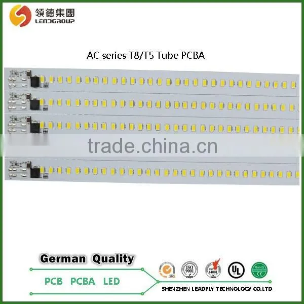 Best selling pcb fabrication process,led tube light circuit pcba