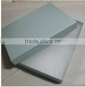 10 Pack Multiple Color Mix Textured Covered 5.25 X 3.75 X 1 Inch Cotton Filled Jewelry Display Presentation Boxes
