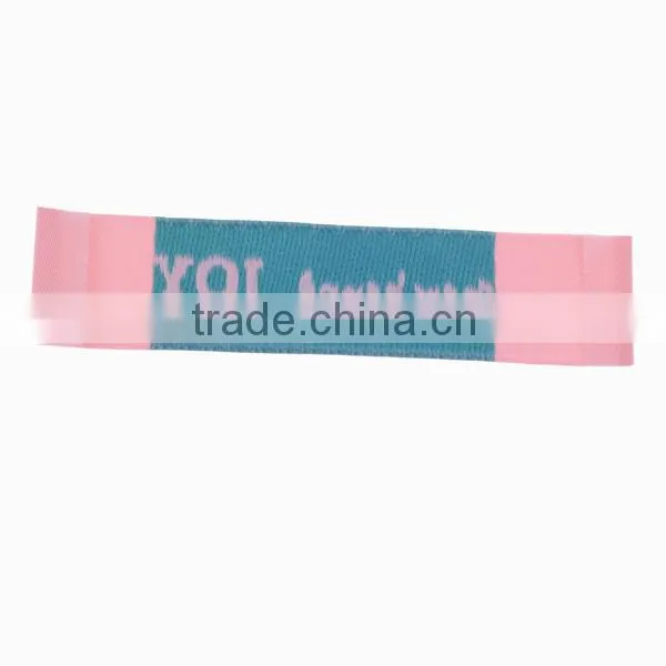 custom garment woven labels damask
