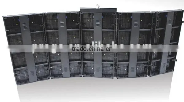 Flexible curtain led video wall