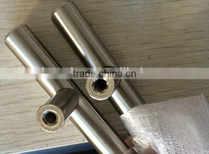 12mm matt black T bar pull handles (FTD445)
