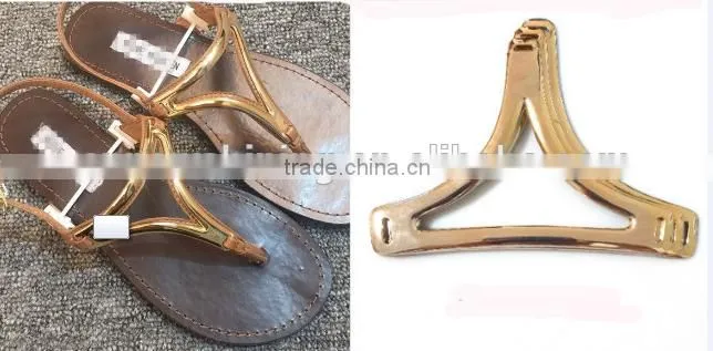 sandal shoes decorative chain accessory