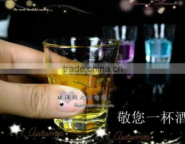 75ml 140ml clear glass cups