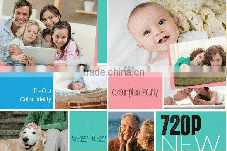 smallest wireless cctv camera C7893WIP PnP HD 2 way audio Mini cube wireless network ip camera