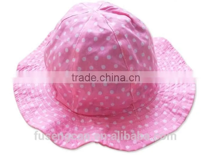 Cotton Cheap Custom Printed Colorful Fishman Bucket Hats