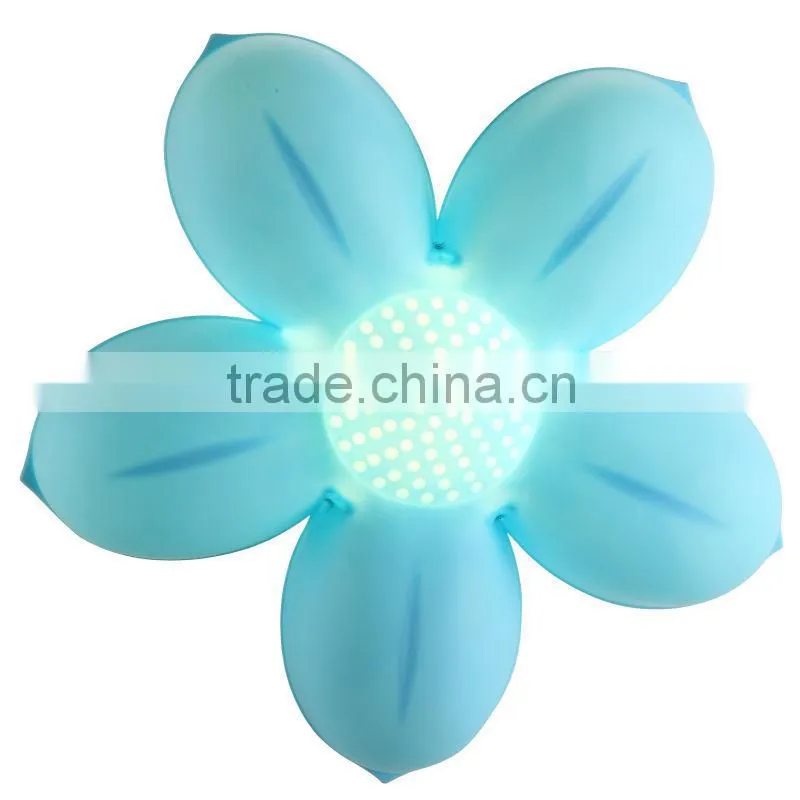 flower wall light lamp with shade