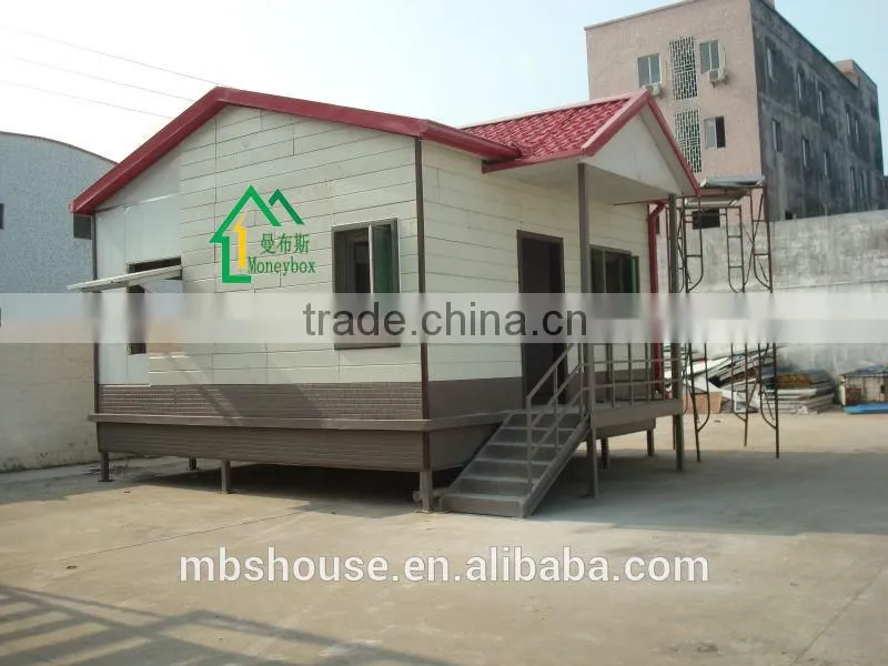 Portable prefab villa light steel villa / Light steel villa housing supply lodge