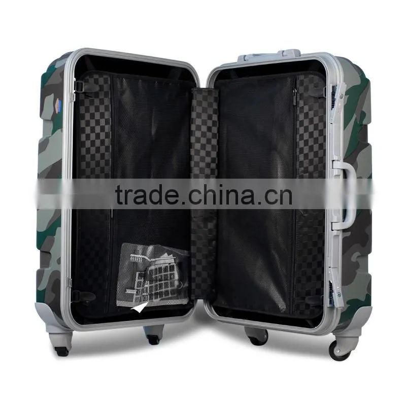 2016 Suitcase Type and PC ABS Material lightweight traveler Rolling luggage