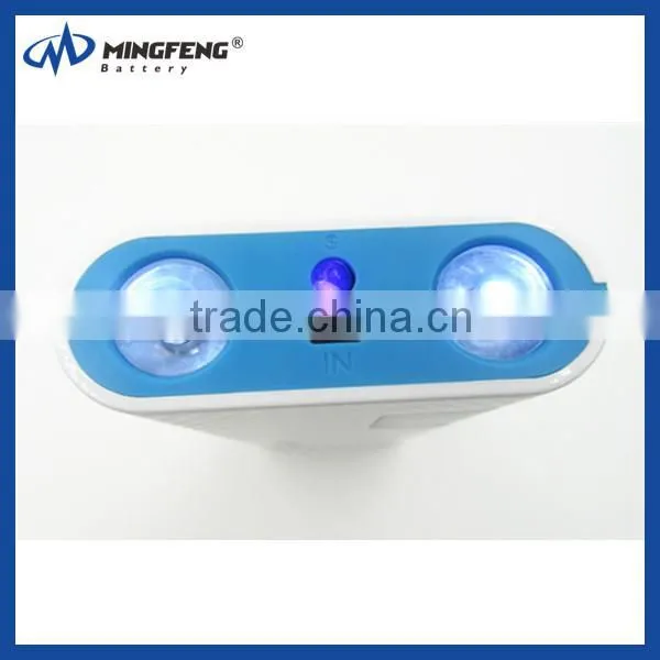 cheapest Mobile phone with three USB ports 8000mah battery power bank fast charging station