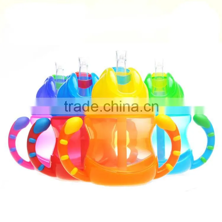 240ml PP medical grade non-toxic baby drinking cup with the handles