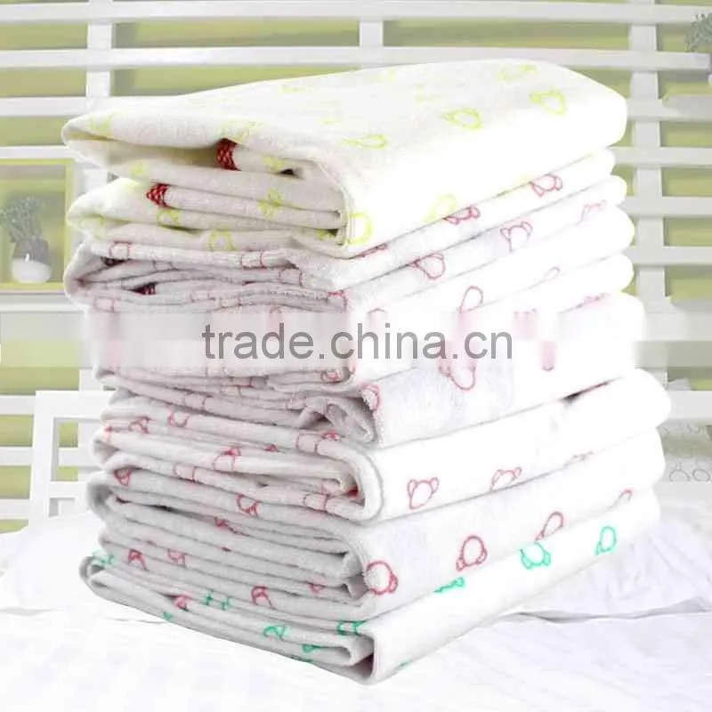 Hot Sale Printed Softtextile Diaper Waterproof Adult Changing Pad