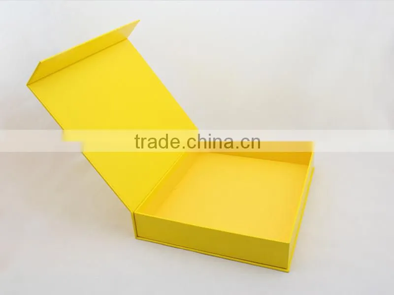 High quality custom clothing box , apparel packaging box , scarf gift box