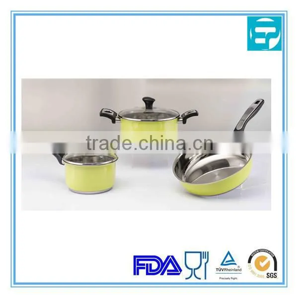 12PCS Stainless Steel Cookware Set. Pots Pans Dutch Oven Fry Skillet