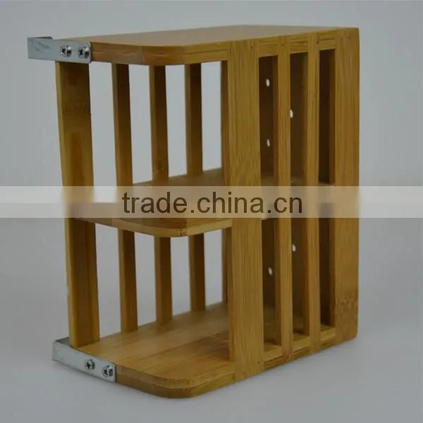 Bamboo Kitchen Utensil Holder, Spatulas Bamboo Holder