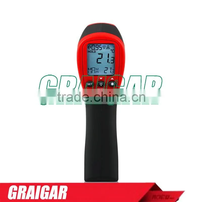 -32C-1050C UNI-T UT303C Professional Non-Contact Infrared IR Laser LCD Digital Thermometer