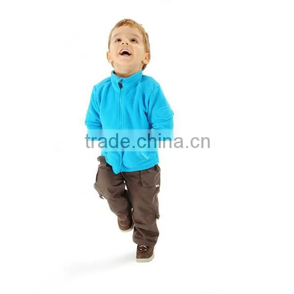 Latest fashionable style baby warm soft polar fleece jacket