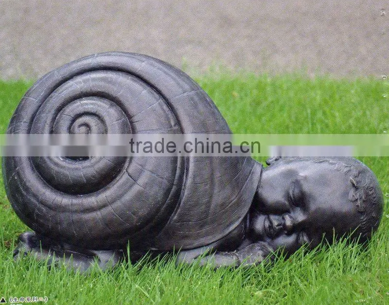 bronze baby sculpture