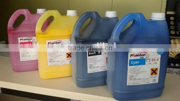 Original Phaeton SK4 Solvent Ink for Universal Phaeton Machine UD-3266Q SPT1020 35pl Printhead Series