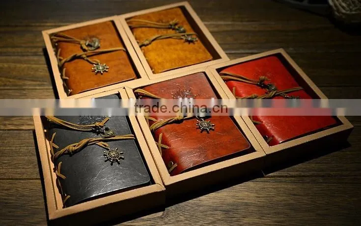 Handmade leather diaries