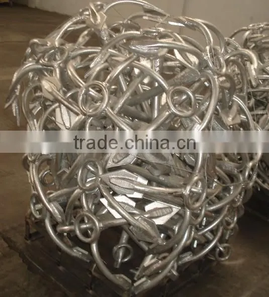Hot Dip Galvanized Folding Yacht Anchor Type B