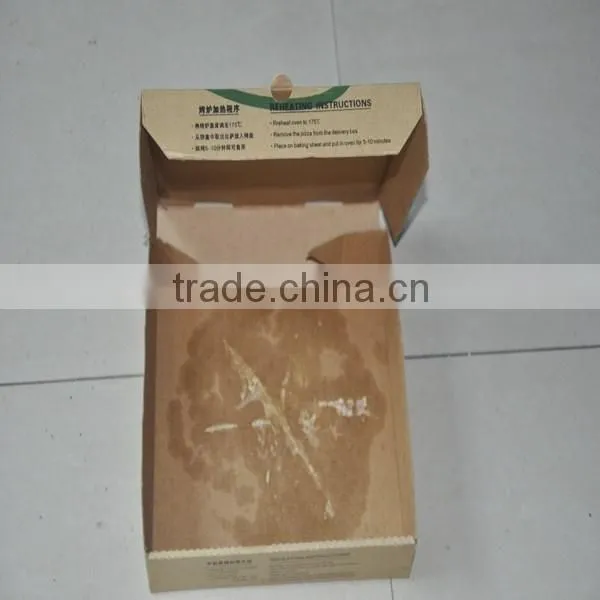 Factory price paper food pizza box,takeaway lunch paper box
