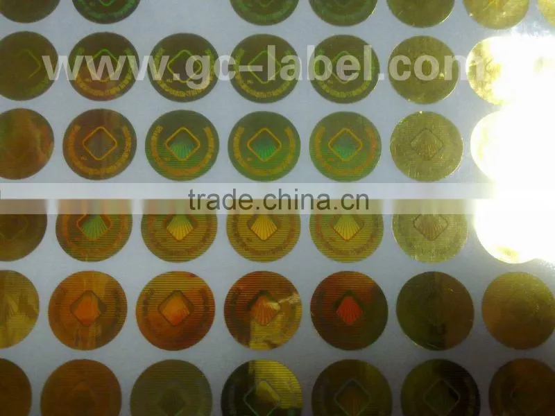 laser sticker