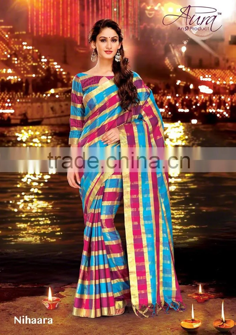 Symbolic Trendy party wear sari