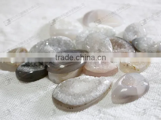 Agate druzy stones