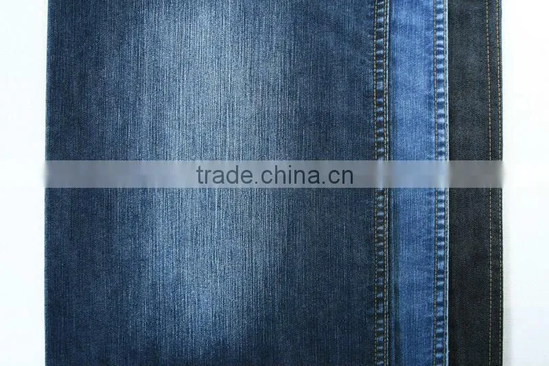 10 oz 54/56" Wide Dark Blue Cotton Polyester Blended Denim Fabric