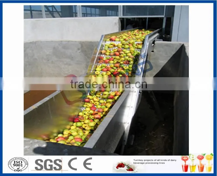 complete set of concentrated apple juice processing line