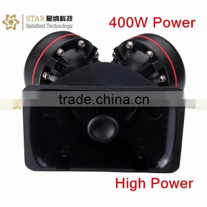 Factory supply 12V 200w police speaker horn warning horn Electric horn Auto Horn Speaker for car