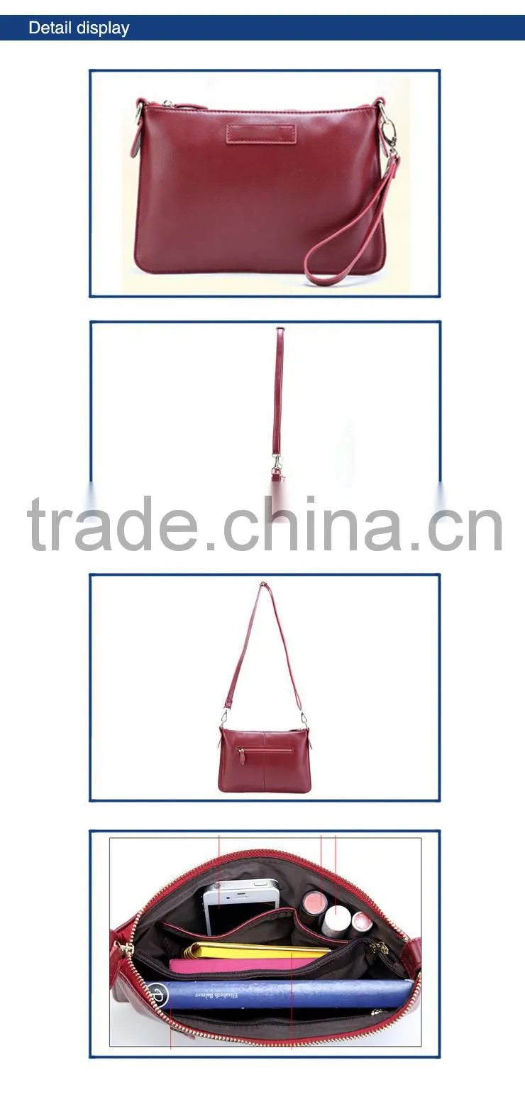 real cow wallet china leather