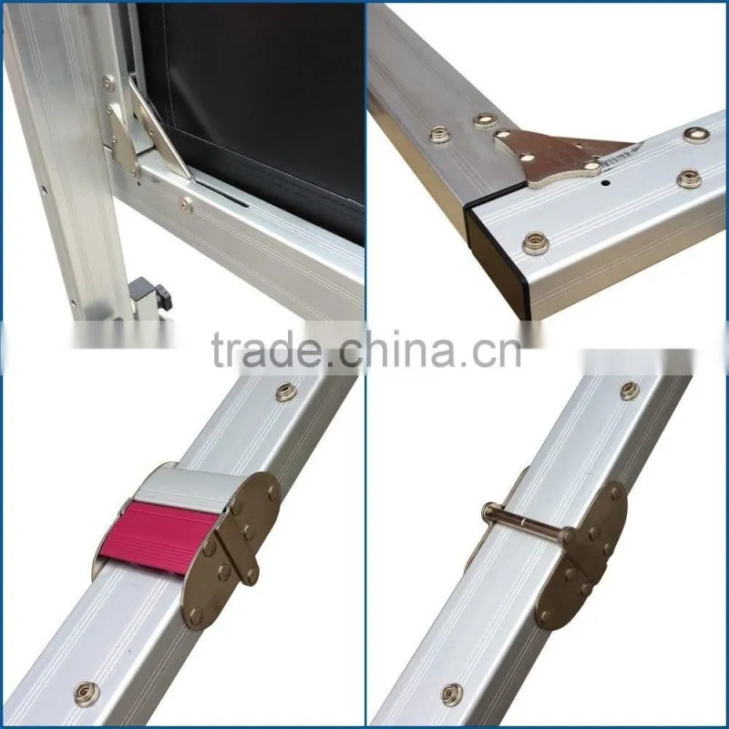 200 inches Front and Rear Fast fold 16:9 projection screen