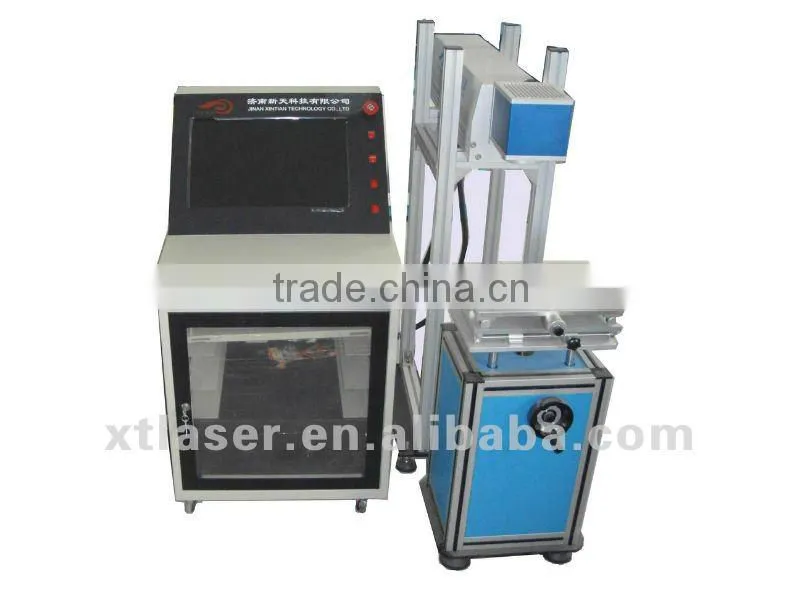 CO2 Laser Marking Machine for Jeans logo and Picture